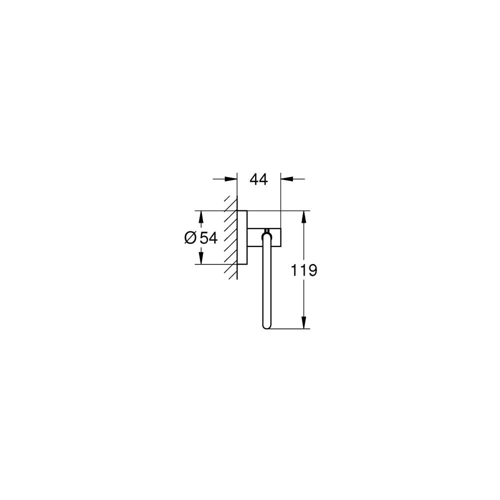 Grohe Essentials Tuvalet Kağıtlığı Warm Sunset - 40689DA1