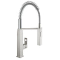 Grohe Eviye Bataryası Spiralli 2 Fonk Prof. Cube Super Steel - 31395DC0