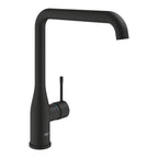 Grohe Eviye Bataryası Döner Borulu Essence Mat Siyah - 30505KF0
