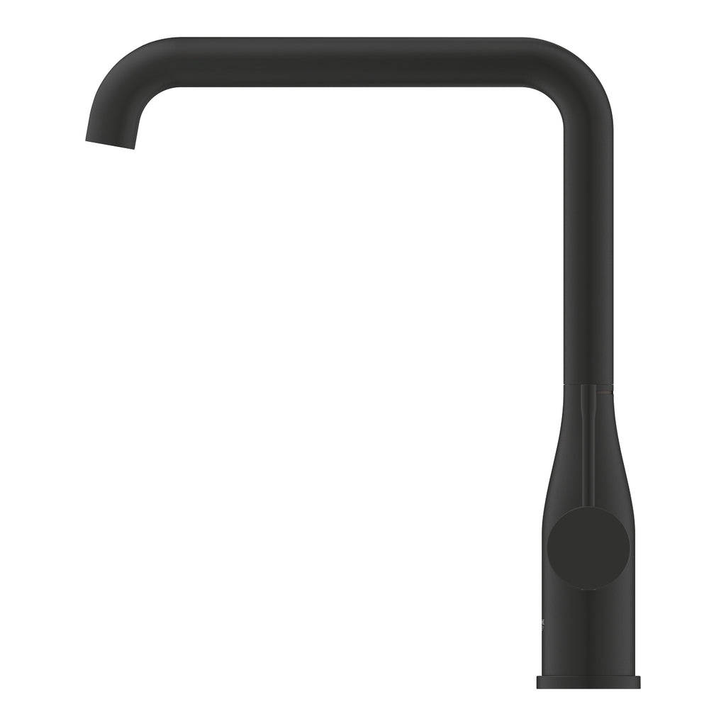 Grohe Eviye Bataryası Döner Borulu Essence Mat Siyah - 30505KF0