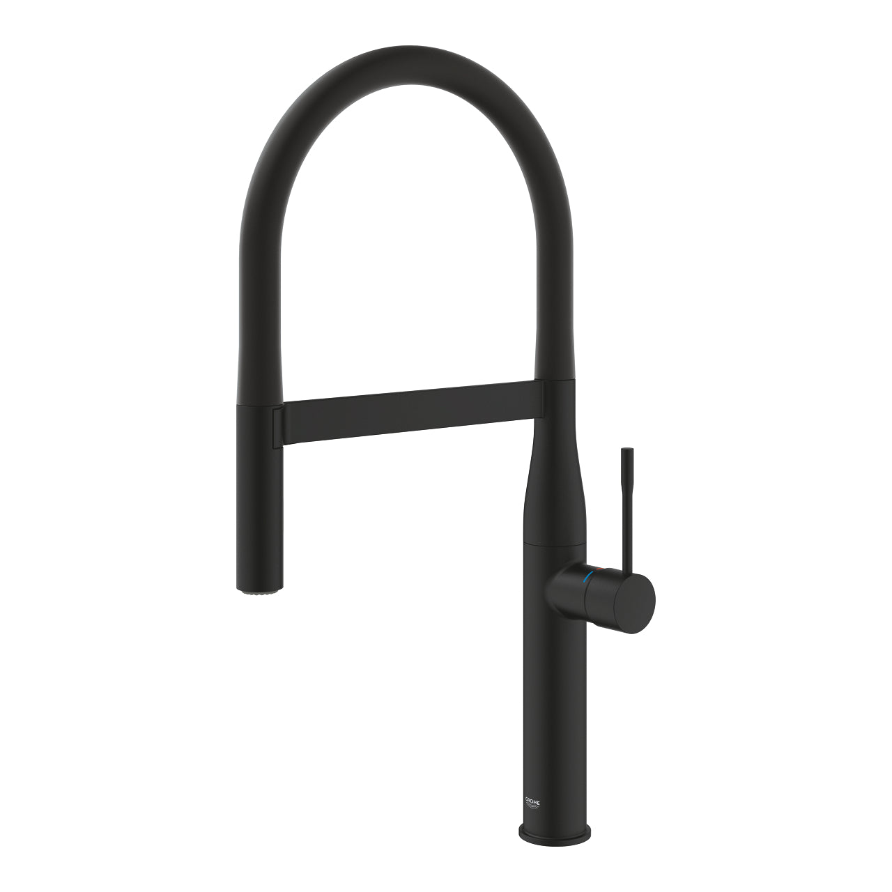 Grohe Eviye Bataryası Spiralli 2 Fonk Essence Mat Siyah - 30503KF0