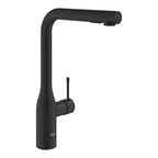 Grohe Eviye Bataryası Spiralli 2 Fonk Essence Mat Siyah - 30504KF0