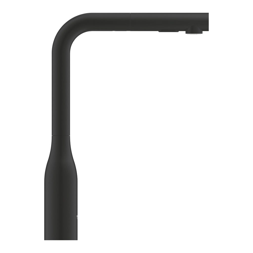 Grohe Eviye Bataryası Spiralli 2 Fonk Essence Mat Siyah - 30504KF0