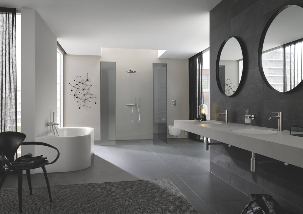 Grohe Havluluk İkili 44 cm Essentials Brushed Hard Graphite - 40371AL1