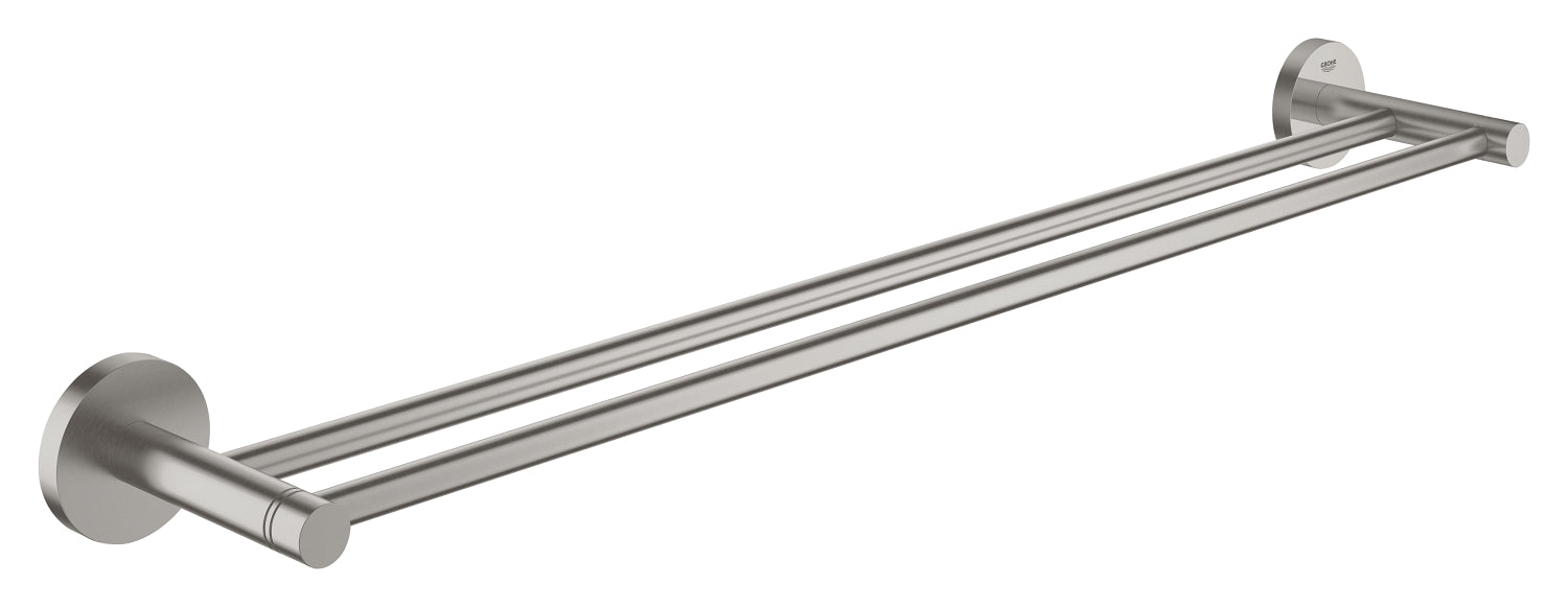 Grohe İkili Havluluk 60 cm Essentials Super Steel - 40802DC1