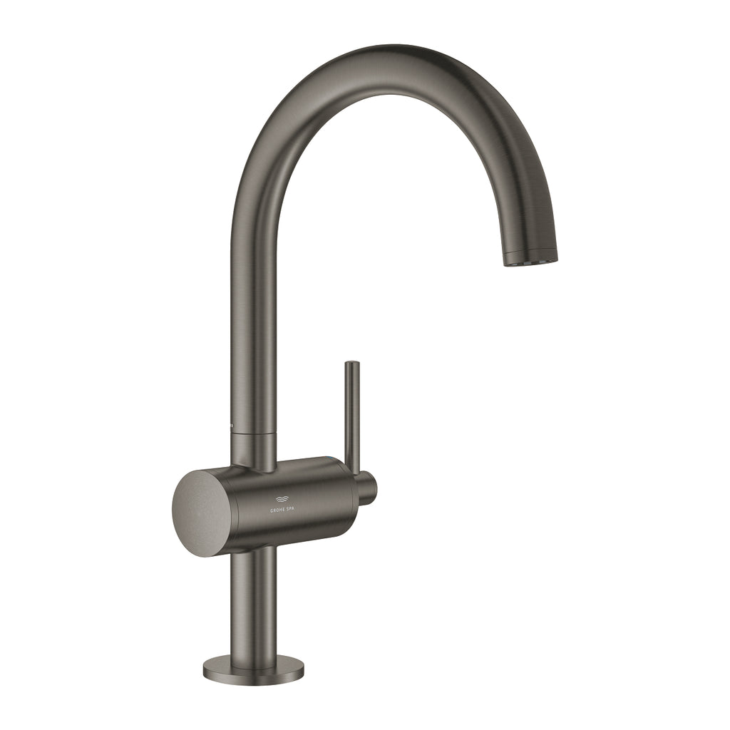 Grohe Lavabo Bataryası Atrio L Boyut Brushed Hard Graphite – 24362AL0