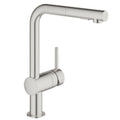 Grohe Eviye Bataryası Spiralli 2 Fonk. Minta Super Steel - 30274DC0