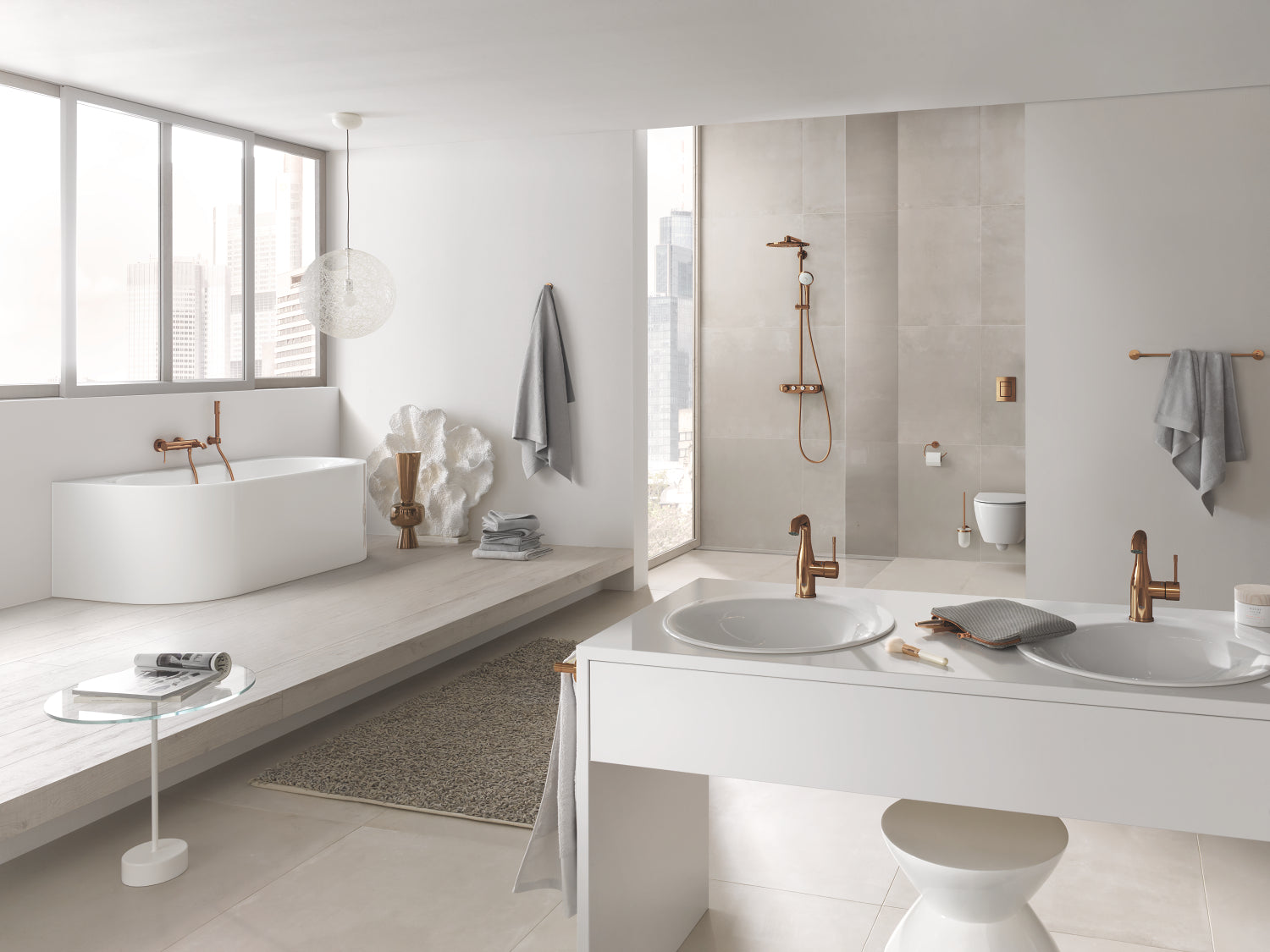 Grohe Sabunluk ve Diş Fırç. Tut. Essentials Warm Sunset - 40369DA1