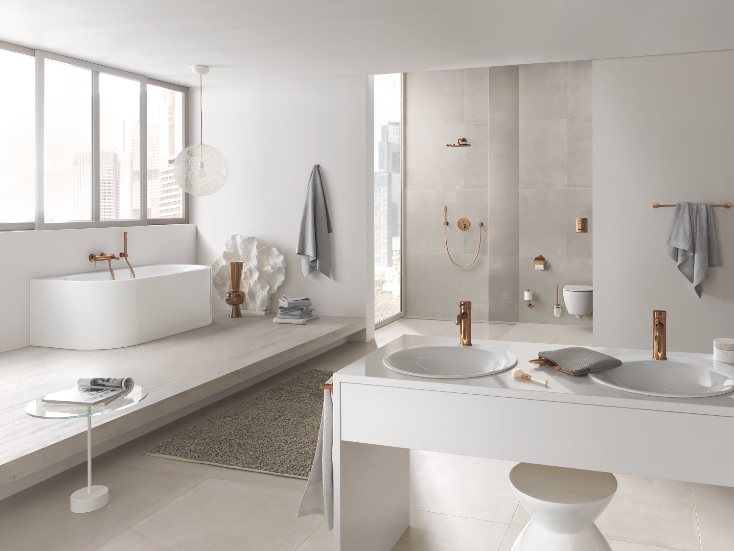 Grohe Sabunluk ve Diş Fırç. Tut. Essentials Warm Sunset - 40369DA1