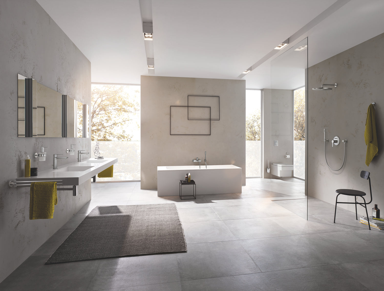 Grohe Sabunluk ve Diş Fırç. Tut. Essentials Super Steel - 40369DC1