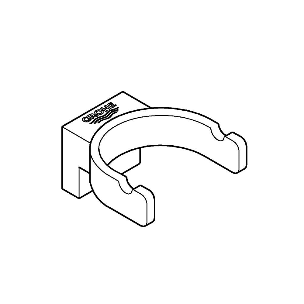 Grohe Selection Çift Havlu Askısı Brushed Cool Sunrise - 41049GN0