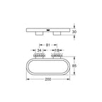 Grohe Selection Halka Havluluk Brushed  Warm Sunset - 41035DL0