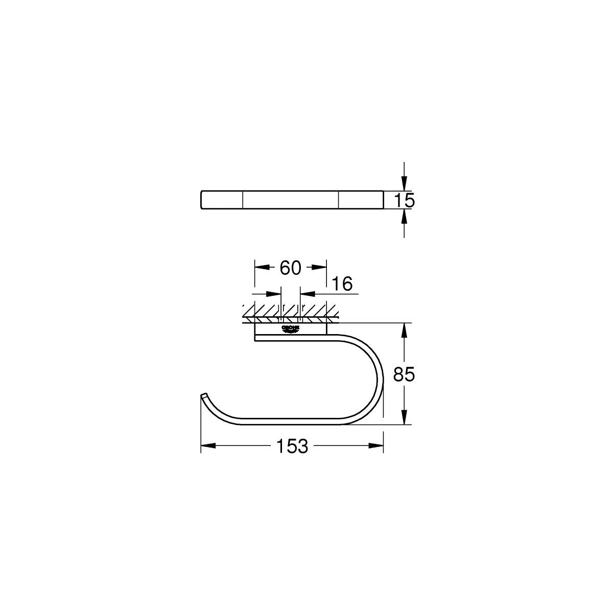Grohe Selection Tuvalet Kağıtlığı Brushed  Warm Sunset - 41068DL0