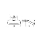 Grohe Selection Tuvalet Kağıtlığı Brushed Hard Graphite – 41069AL0