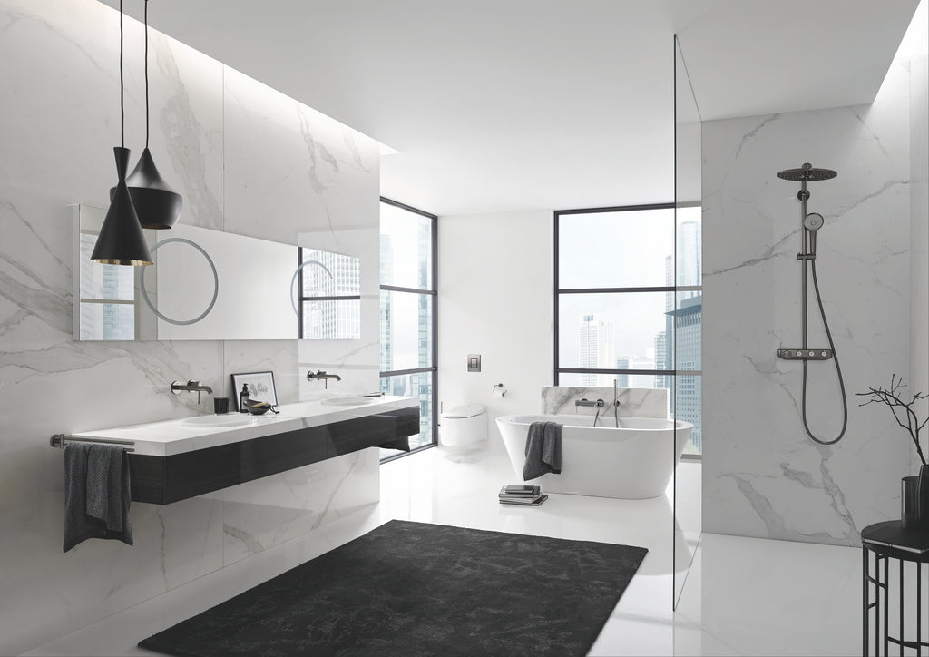 Grohe Tuvalet Kağıtlık Essentials Brushed Hard Graphite - 40689AL1