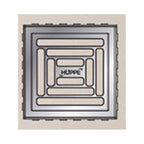 Hüppe Yer Sifonu 10 x 10 cm 50 Lik Yandan Çıkışlı Mat Paslanmaz Çelik Master X