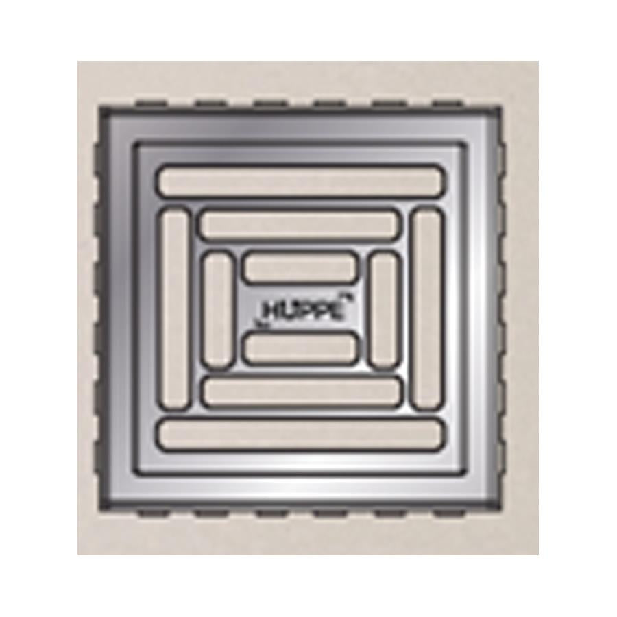Hüppe Yer Sifonu 10 x 10 cm 50 Lik Yandan Çıkışlı Mat Paslanmaz Çelik Master X