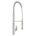 Grohe Eviye Bataryası Spiralli 2 Fonk. Profes. K7 Super Steel - 32950DC0