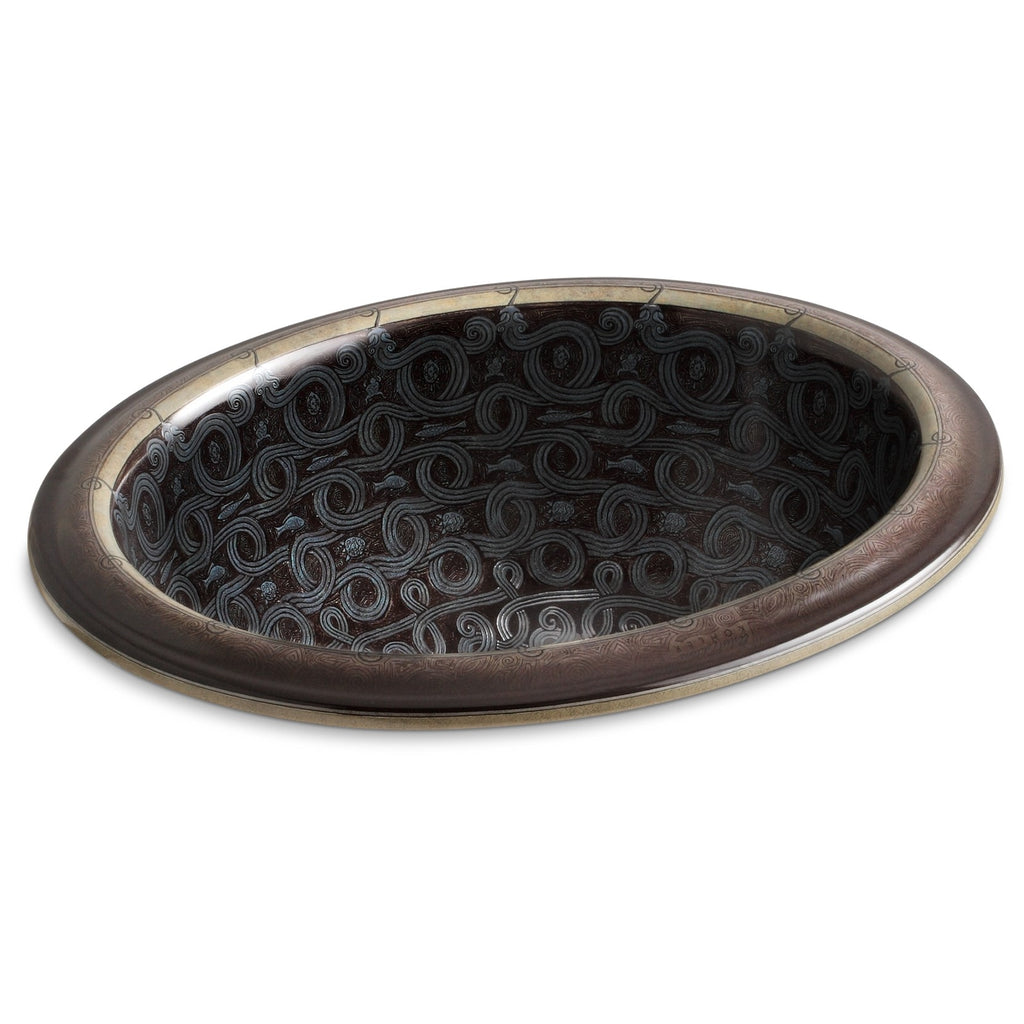 Kohler Lavabo Tezgah Üstü Serpentine Bronze