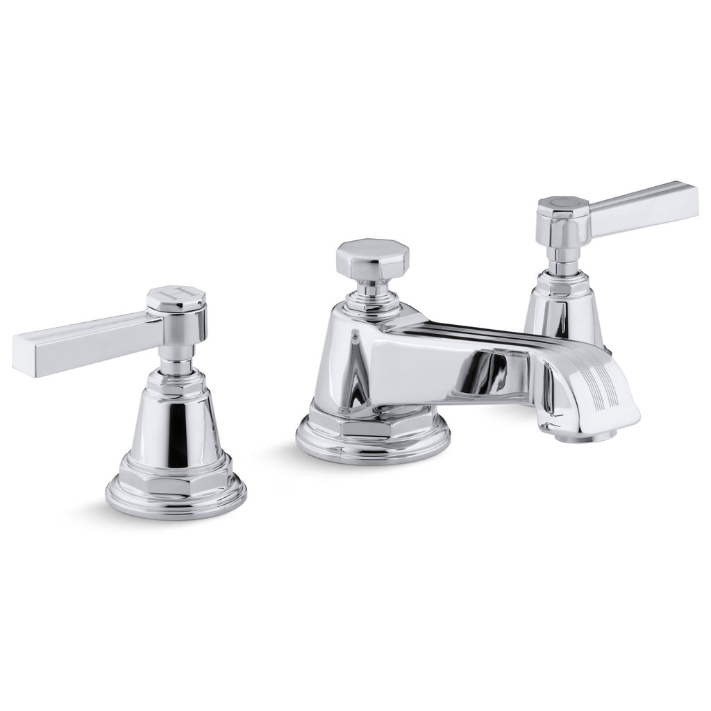 Kohler Lavabo Bataryası Pinstripe 3 Delikli Polished Krom