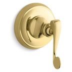 Kohler Gizli Taharet - Açma Kapama Valfi Ankastre Dış Kapak Revival Scroll Handle Altın