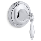 Kohler Gizli Taharet - Açma Kapama Valfi Ankastre Dış Kapak Finial Krom