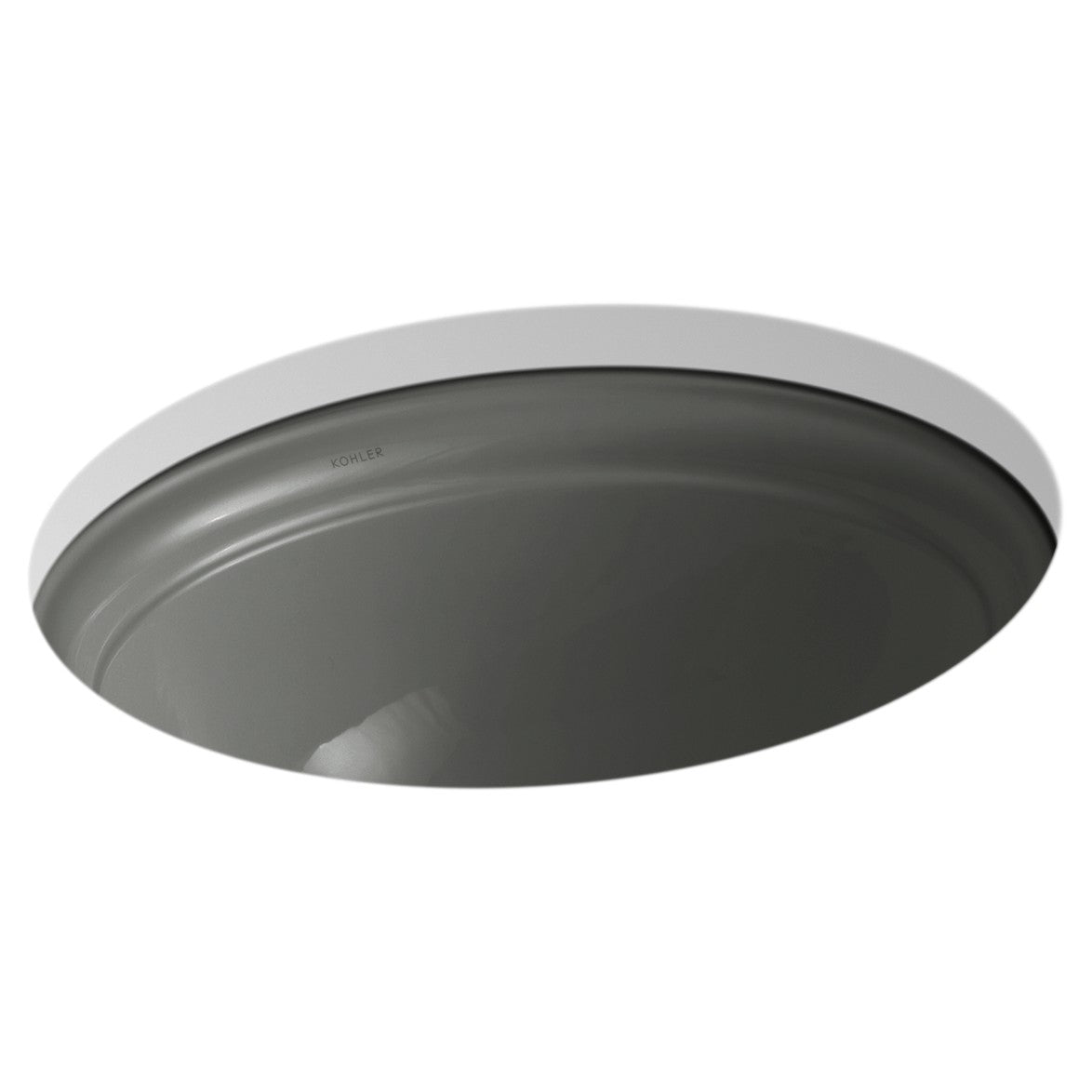 Kohler Lavabo Tezgah Altı Devonshire Koyu Gri