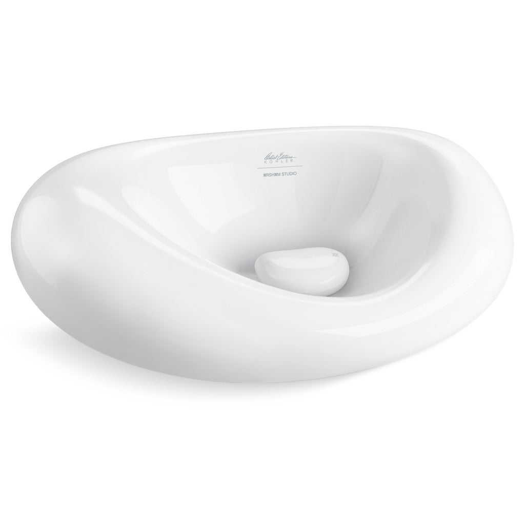 Kohler Lavabo Landshapes Daniel Arsham Beyaz Lavabo