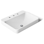 Kohler Lavabo Tezgah Üstü Üç Delikli Vox 58,4 x 465 cm