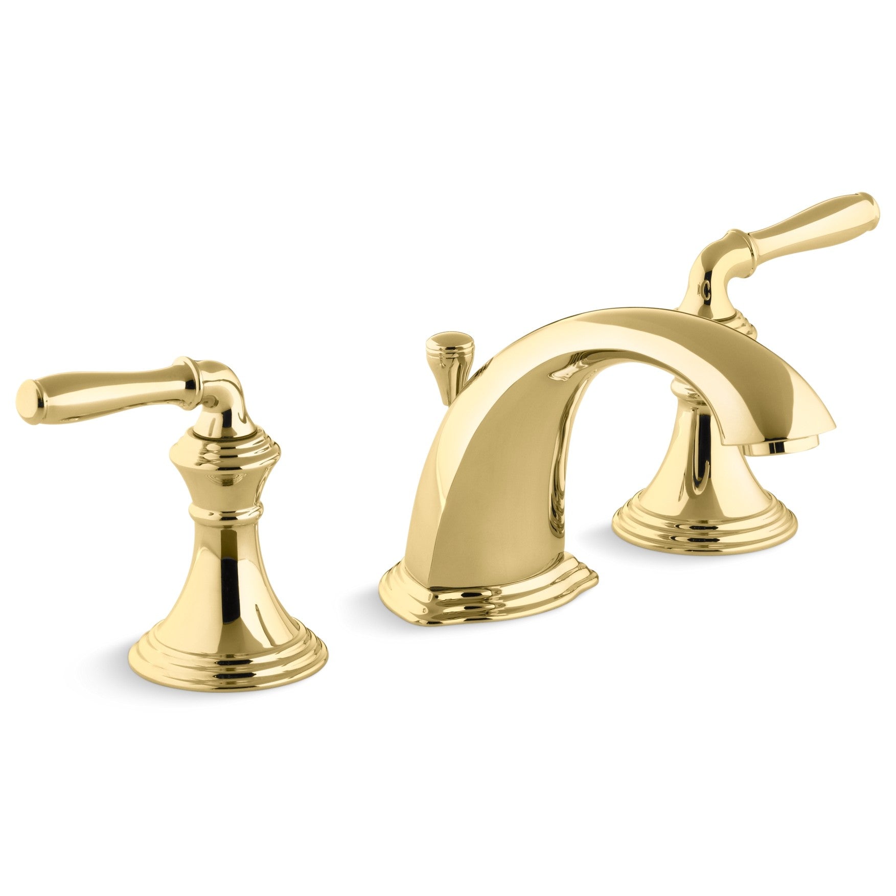Kohler Lavabo Bataryası Devonshıre 3 Delikli Polished Brass