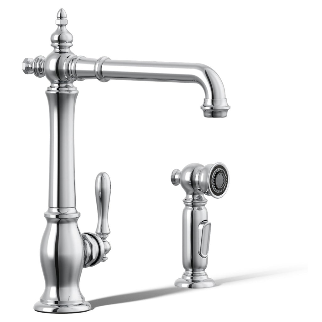 Kohler Eviye Bataryası Artifacts Yan Spreyli Krom