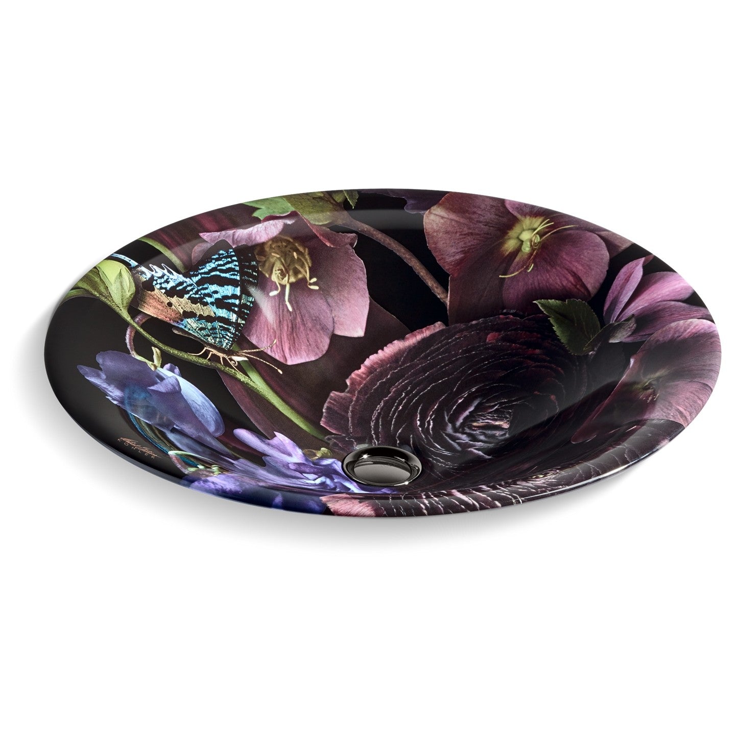 Kohler Lavabo Dutchmaster Midnight Floral