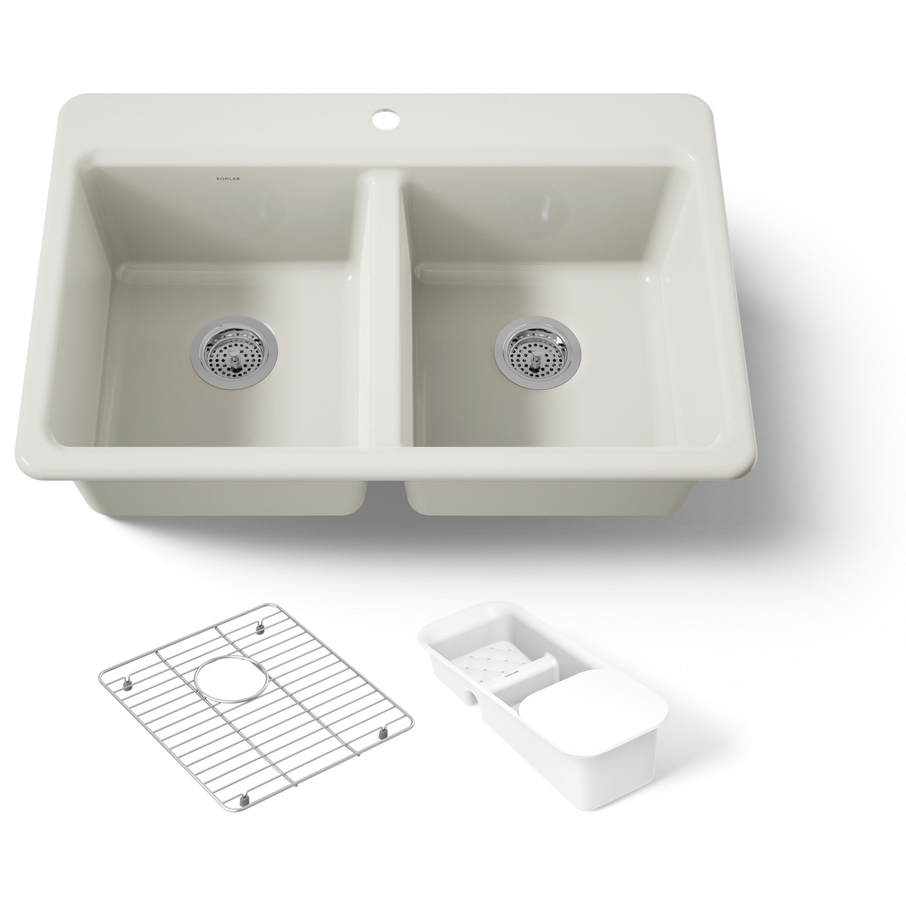 Kohler Eviye Riverby Döküm Biscuit