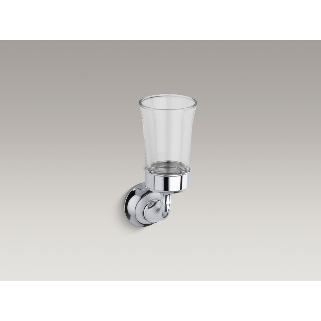 Kohler Diş Fırçalık Seti Duvara Monte Forte Traditional , Krom