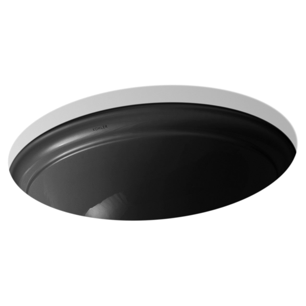 Kohler Lavabo Tezgah Altı Devonshire Siyah