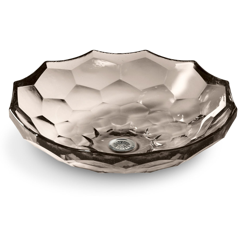 Kohler Lavabo Briolette Cam Çanak Translucent Doe