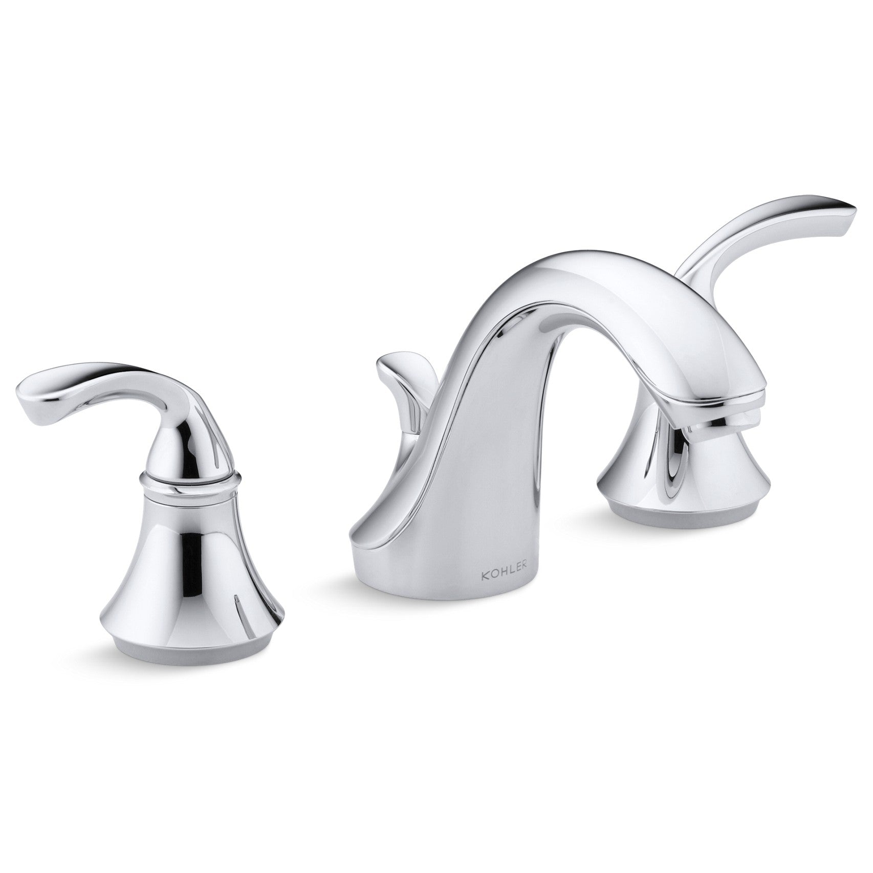 Kohler Lavabo Bataryası Forte 3 Delikli Polished Krom