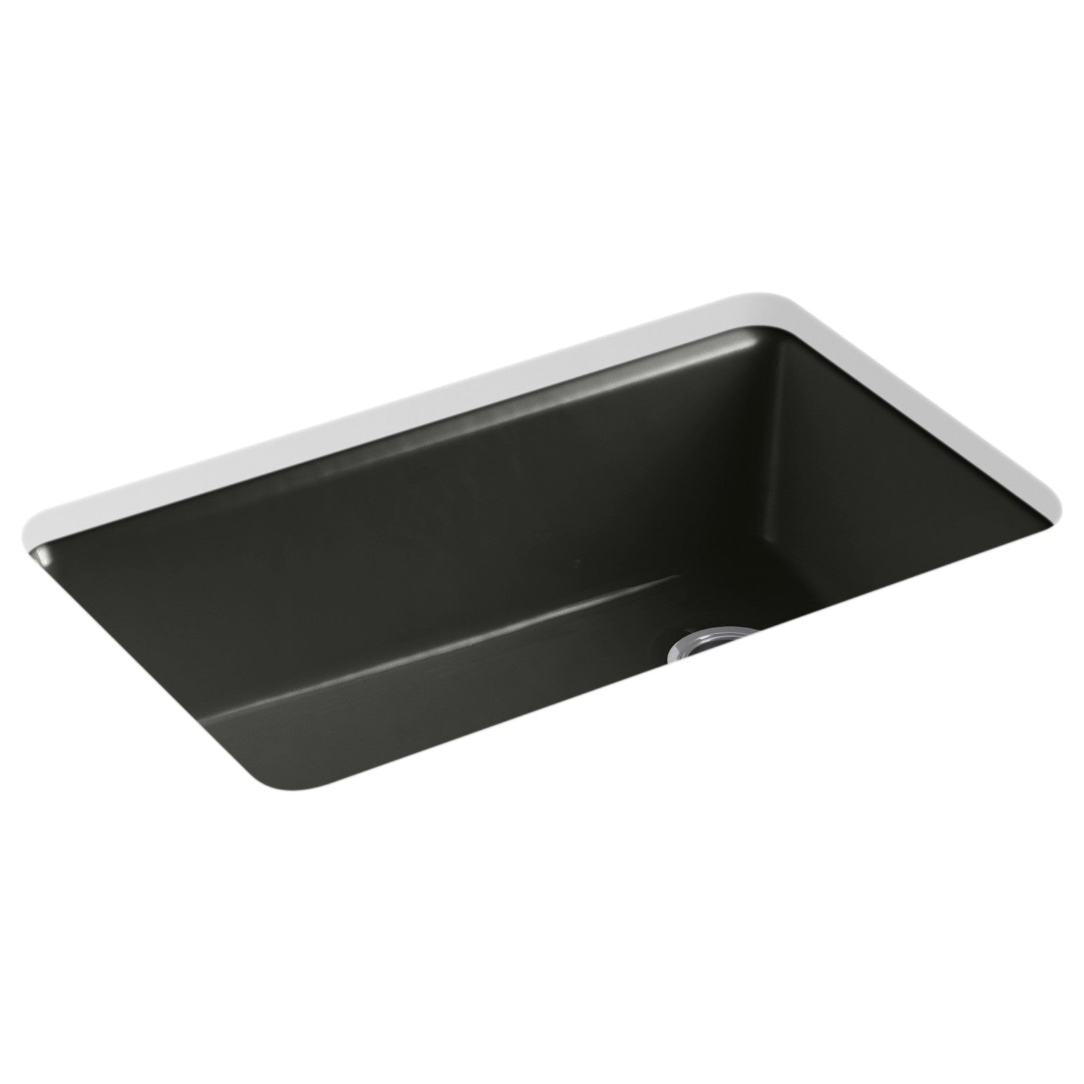 Kohler Eviye Riverby Tezgah Altı Döküm Oil-Rubbed Bronze