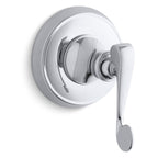 Kohler Gizli Taharet - Açma Kapama Valfi Ankastre Dış Kapak Revival Scroll Handle Krom