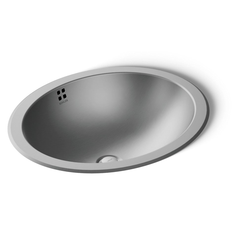 Kohler Lavabo Bachata Paslanmaz Çelik 64 x 42,4 cm