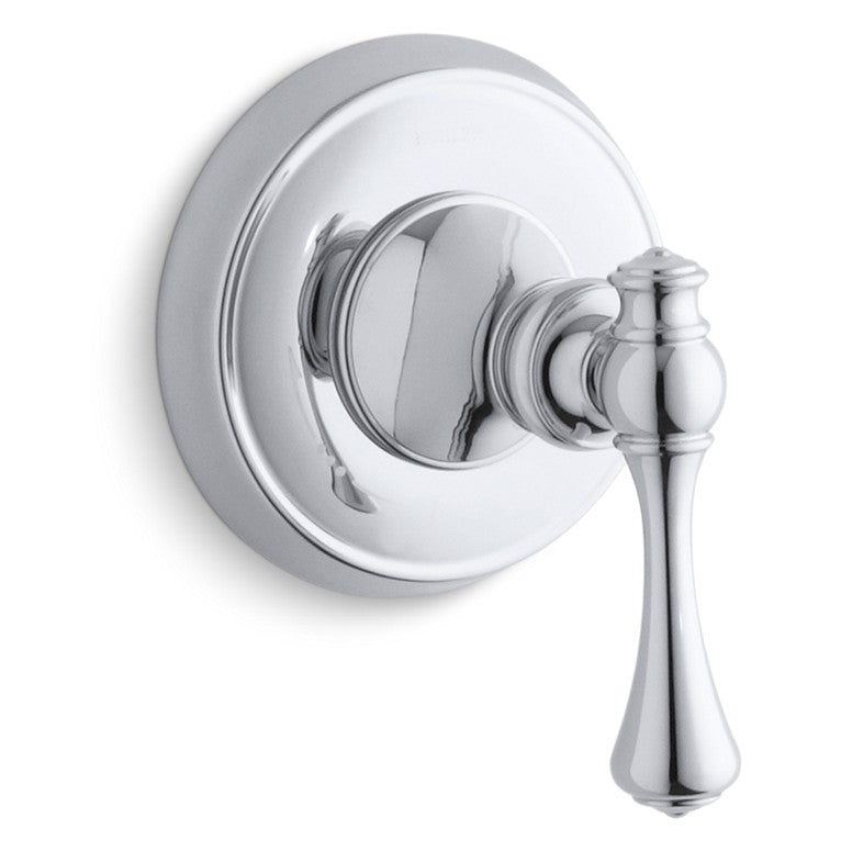 Kohler Gizli Taharet - Açma Kapama Valfi Ankastre Dış Kapak Revival Tradational Handle Krom