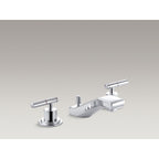 Kohler Lavabo Bataryası Taboret 3 Delikli Polished Krom
