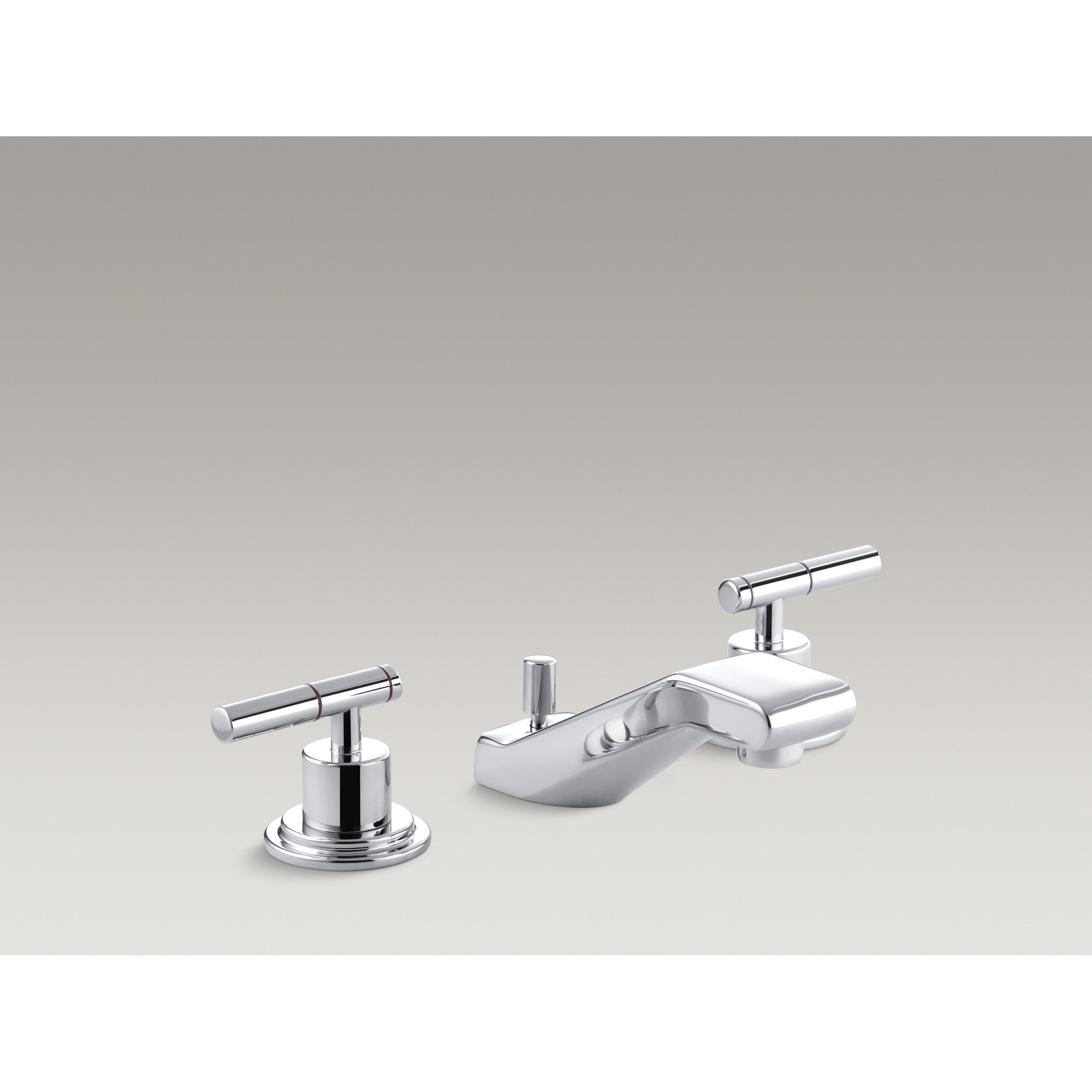 Kohler Lavabo Bataryası Taboret 3 Delikli Polished Krom
