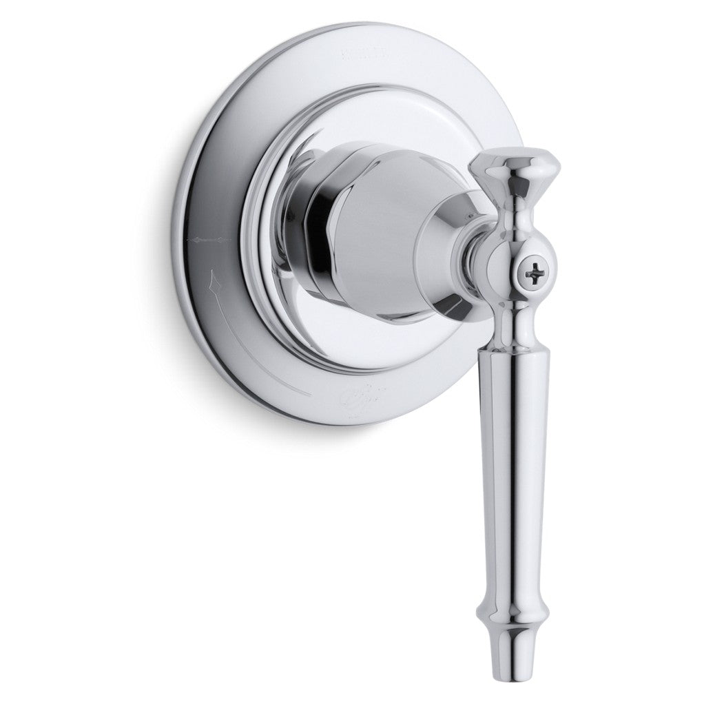 Kohler Gizli Taharet - Açma Kapama Valfi Ankastre Dış Kapak Antique Krom