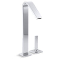 Kohler Lavabo Bataryası Loure Uzun Boyunlu Kumandalı Krom