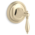 Kohler Gizli Taharet - Açma Kapama Valfi Ankastre Dış Kapak Finial Altın