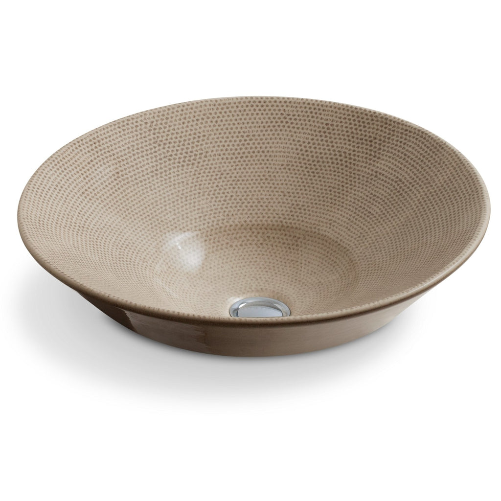 Kohler Lavabo Çanak Conical Bell Kahverengi