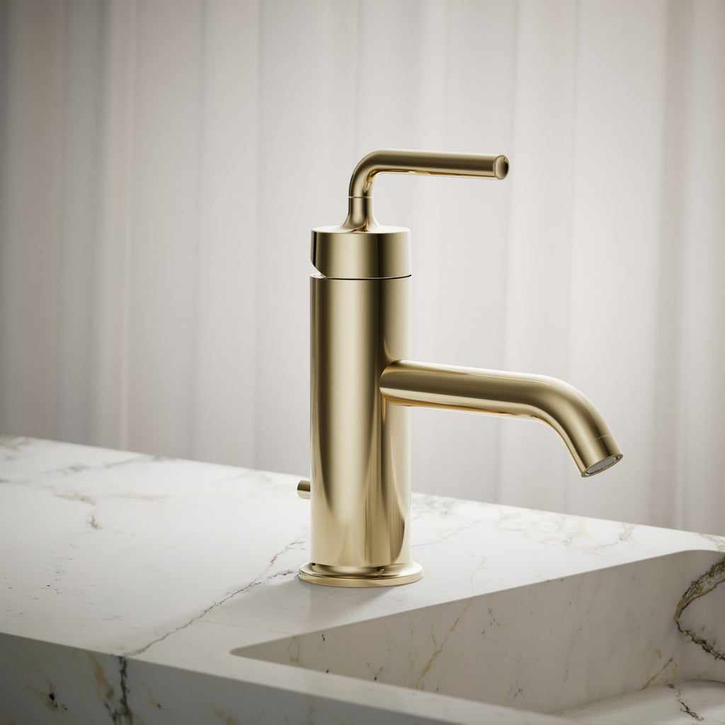 Kohler Lavabo Bataryası Purist Altın