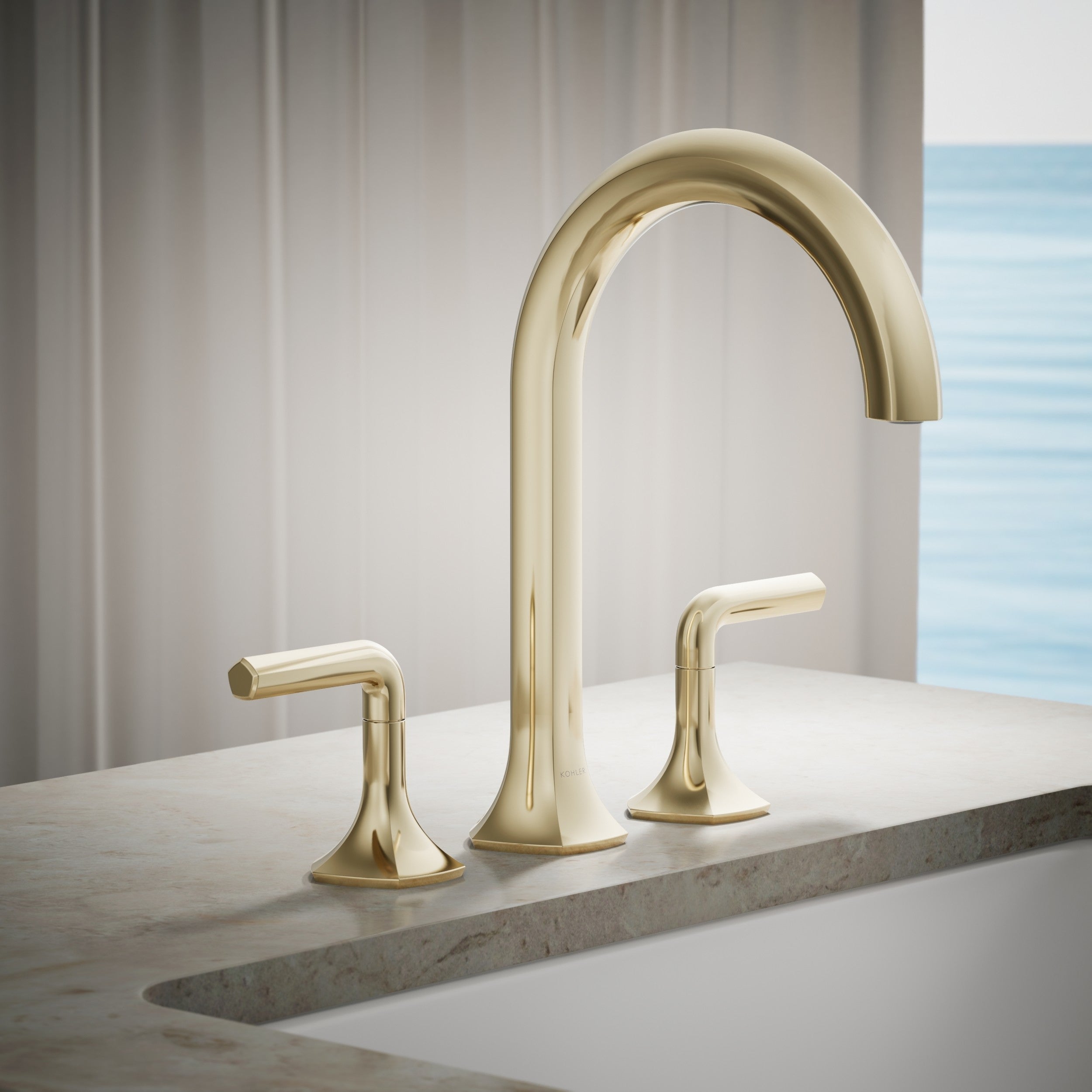 Kohler Batarya Occaison 3 Delikli Küvet Bataryası Handle