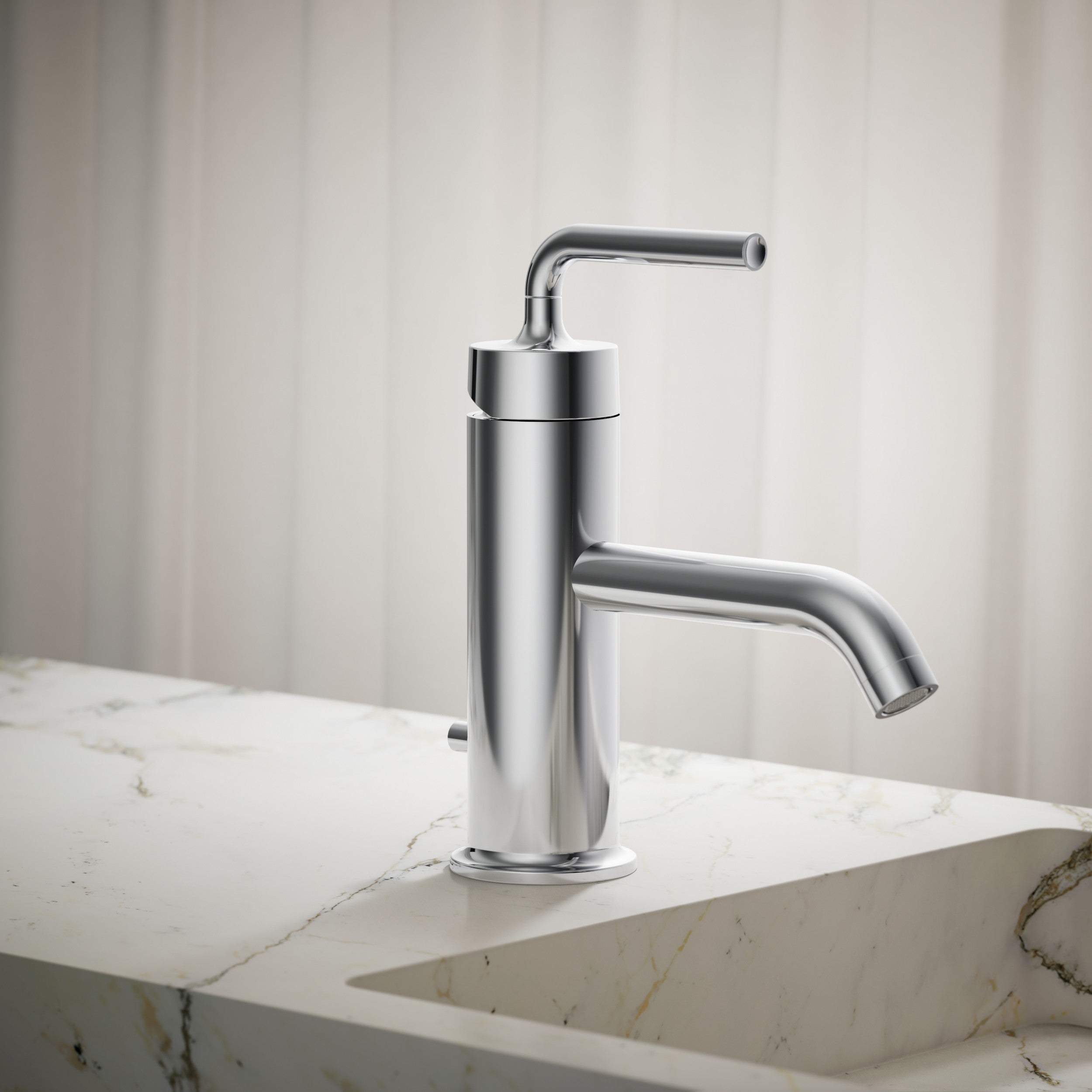 Kohler Lavabo Bataryası Purist Krom